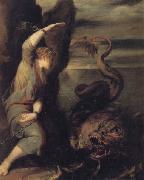 ESCALANTE, Juan Antonio Frias y Andromeda and the Monster oil painting artist